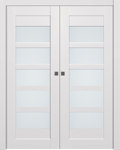 Avon 07-07 Vetro Snow White Double pocket doors