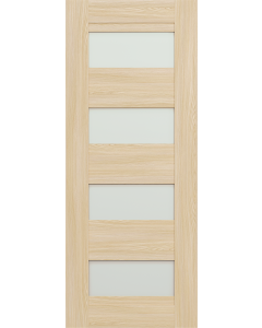 DOOR SLAB AVON 07-08 VETRO LOIRE ASH 36" X 80" X 1 3/4"
