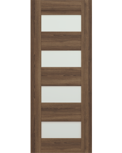 DOOR SLAB AVON 07-08 VETRO PECAN NUTWOOD 18" X 84" X 1 3/4"