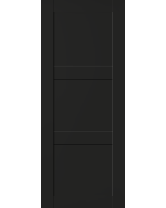 DOOR SLAB AVON 07 2RN BLACK MATTE 32" X 84" X 1 3/4"