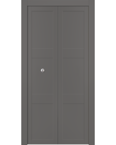 Avon 07 2Rn Gray Matte Bi-folding doors