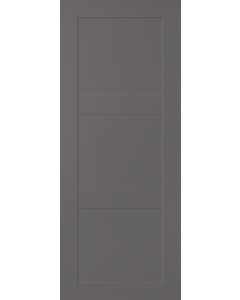 DOOR SLAB AVON 07 2RN GRAY MATTE 28" X 84" X 1 3/4"