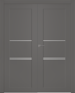 Avon 07 3H Gray Matte Double doors