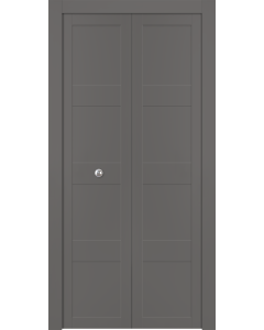 Avon 07 3R Gray Matte Bi-folding doors