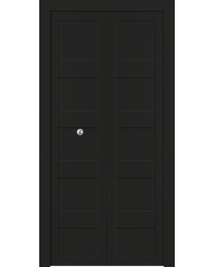 Avon 07 4R Black Matte Bi-folding doors
