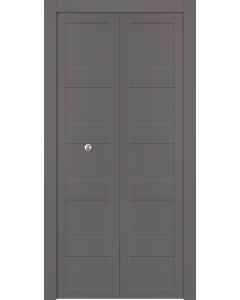 Avon 07 4R Gray Matte Bi-folding doors
