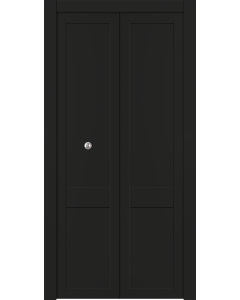 Avon 07 R Black Matte Bi-folding doors