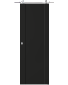 Avon 07 Black Matte Barn doors