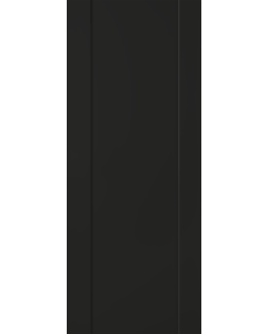 DOOR SLAB AVON 07 BLACK MATTE 24" X 84" X 1 3/4"