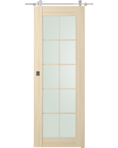 Avon 10 Lite Vetro Loire Ash Barn doors