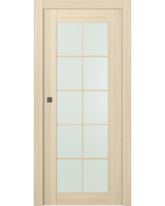 Avon 10 Lite Vetro Loire Ash Pocket doors