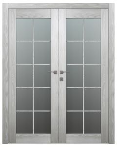 Avon 10 Lite Vetro Ribeira Ash Double doors