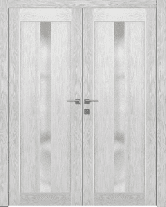 Avon 101 Vetro Ribeira Ash Double doors