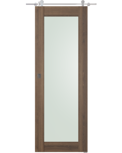 Avon 207 Vetro Pecan Nutwood Barn doors