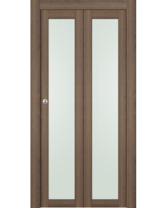 Avon 207 Vetro Pecan Nutwood Bi-folding doors