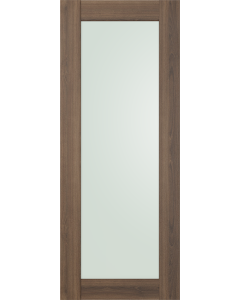 DOOR SLAB AVON 207 VETRO PECAN NUTWOOD 28" X 92 1/2" X 1 3/4"