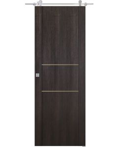 Avon 01 2H Gold Veralinga Oak Barn doors