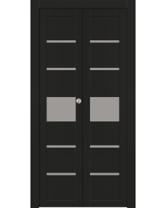 Avon 07-06 Vetro Black Matte Bi-folding doors