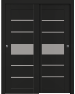 Avon 07-06 Vetro Black Matte Bypass doors