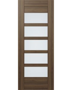 DOOR SLAB AVON 07-07 VETRO PECAN NUTWOOD 36" X 96" X 1 3/4"
