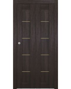 Avon 07 4H Gold Veralinga Oak Bi-folding doors