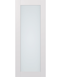 DOOR SLAB AVON 207 VETRO SNOW WHITE 36" X 96" X 1 3/4"
