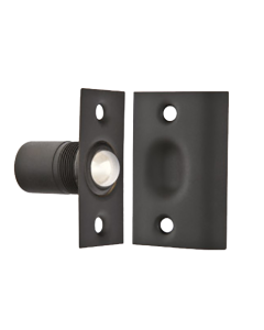 BALL & CATCH SOLID BRASS - 8802 US19 FLAT BLACK