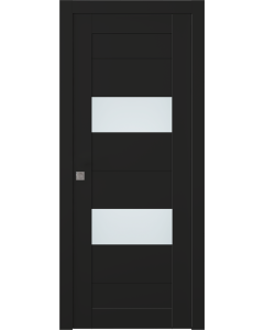 Berta Vetro Black Matte Pocket doors