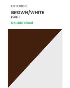 Exterior Doors external and internal Brown/White Free Sample
