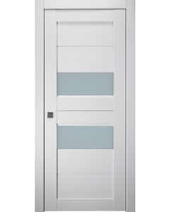 Dessa Vetro Bianco Noble Pocket doors