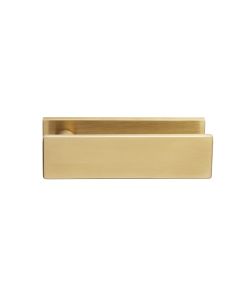 DND DUE LEVER ANTIQUE SATIN GOLD PASSAGE DU11PVD-SG