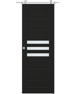 Dome Vetro Black Matte Barn doors
