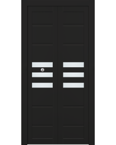 Dome Vetro Black Matte Bi-folding doors