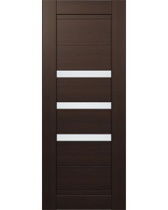 DOOR SLAB DORA VETRO VERALINGA OAK 36" X 96" X 1 3/4" FROSTED GLASS