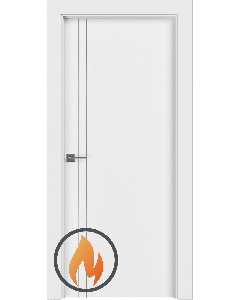 20 Min Fire Rated 2V Snow White