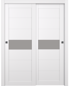 Edna Vetro Snow White Bypass doors