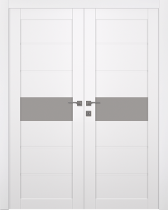 Edna Vetro Snow White Double doors