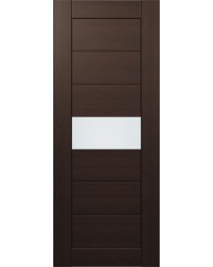 DOOR SLAB EDNA VETRO VERALINGA OAK 18" X 84" X 1 3/4" FROSTED GLASS