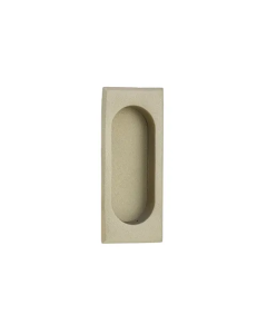 EMTEK FLUSH PULL RECTANGULAR PASSAGE SATIN NICKEL (US15) 2201