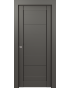 Ermi Gray Matte Pocket doors