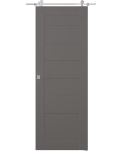 Ermi Gray Matte Barn doors