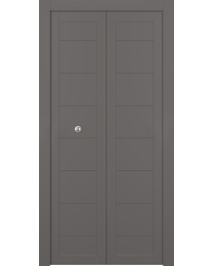Ermi Gray Matte Bi-folding doors