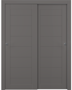 Ermi Gray Matte Bypass doors