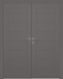 Ermi Gray Matte Double doors