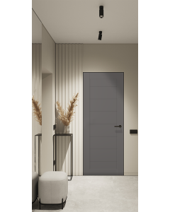 Ermi Gray Matte Frameless