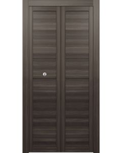 Ermi Gray Oak Bi-folding doors