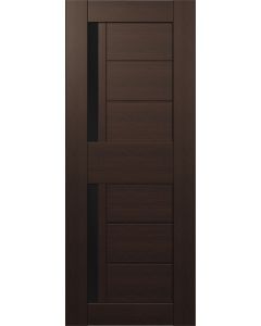 DOOR SLAB ESTA VETRO VERALINGA OAK 30" X 92 1/2" X 1 3/4" FROSTED GLASS