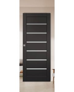 Alba Black Matte Hidden barn