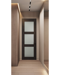 Avanti 3 Lite Vetro Black Apricot Frameless