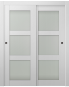 Smart Pro 3 Lite Vetro Polar White Bypass doors